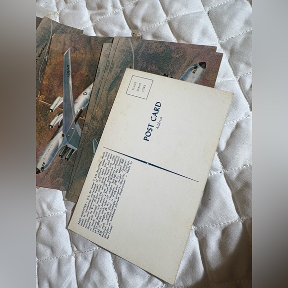 Lockheed C-141 Starlifter, a retired military strategic airlifter postcards - Picture 6 of 6